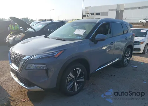 2023 Nissan Rogue Platinum Fwd из США, поврежденный, VIN JN8BT3DC9PW104827